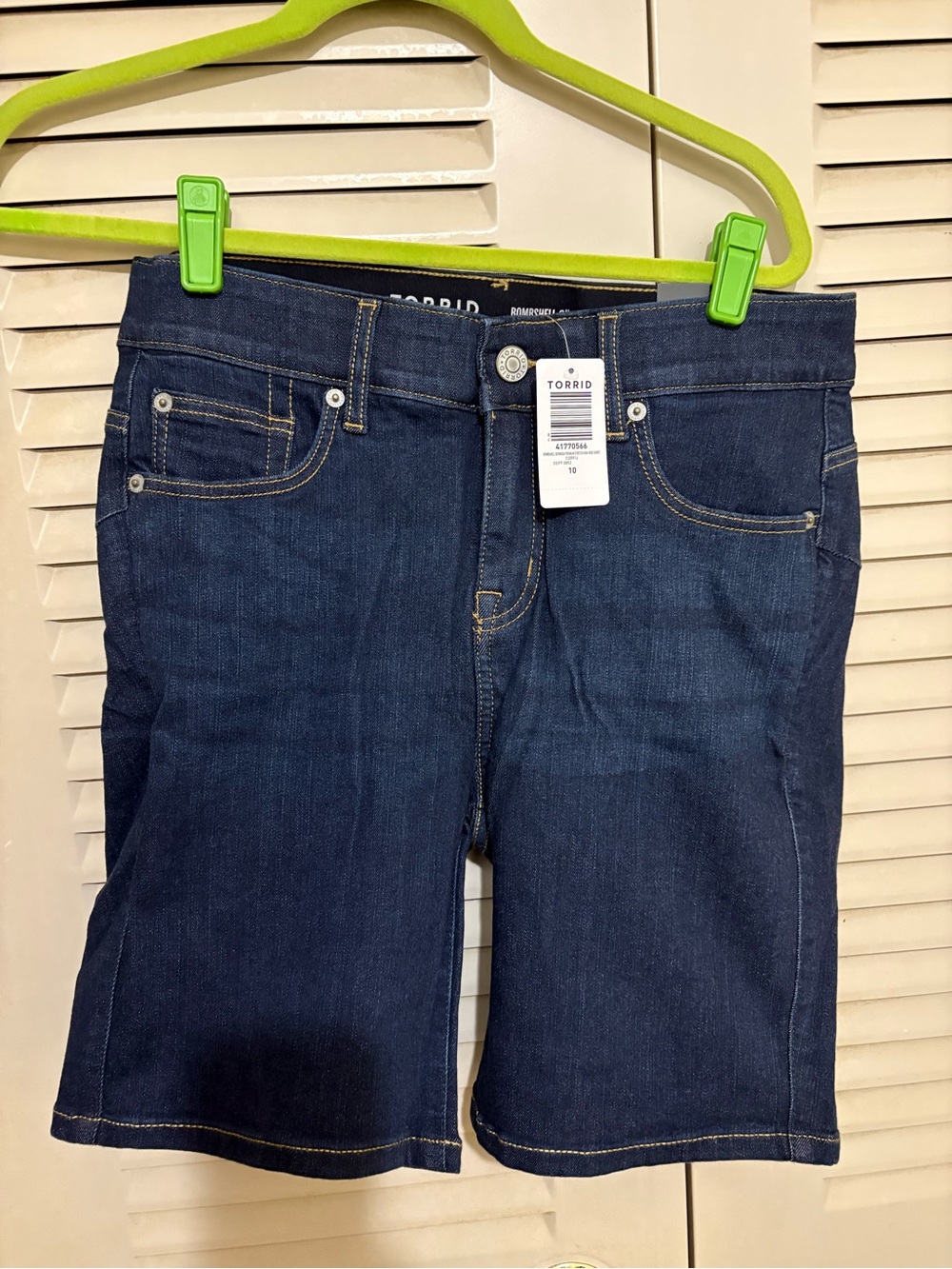 torrid Dark Blue Straight Leg Women's Jeans